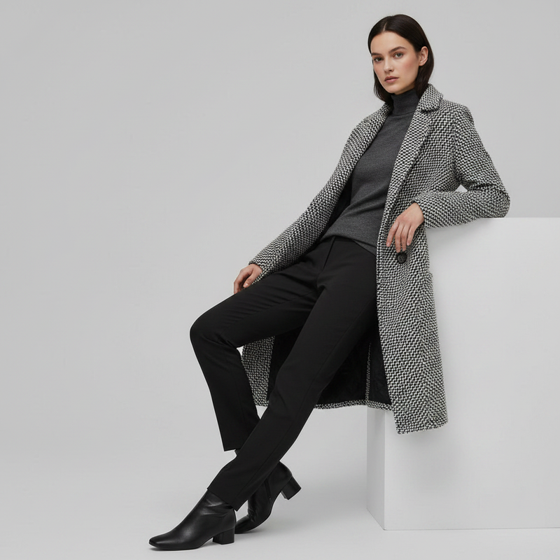 Cappotto Lungo Donna Elegante in Lana | Moda Invernale