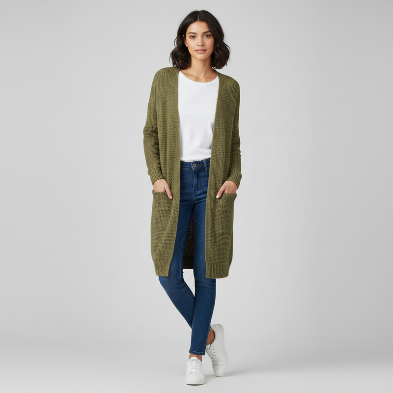 Cardigan Blu Donna Elegante | Abbigliamento Femminile