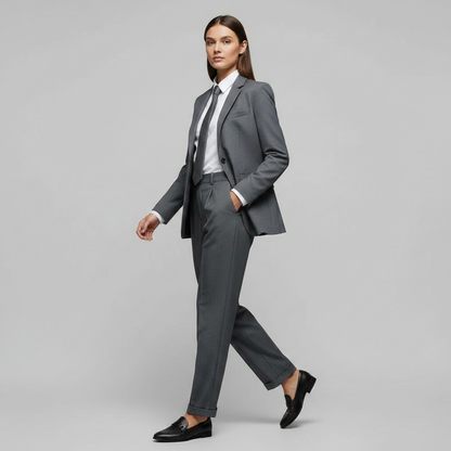 Pantaloni Aderenti Donna Eleganti A Vita Alta | Pantaloni da Ufficio