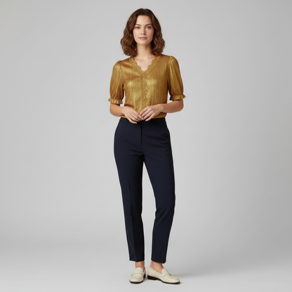 Camicetta Elegante Azzurra Donna | Camicette Estive Fashion