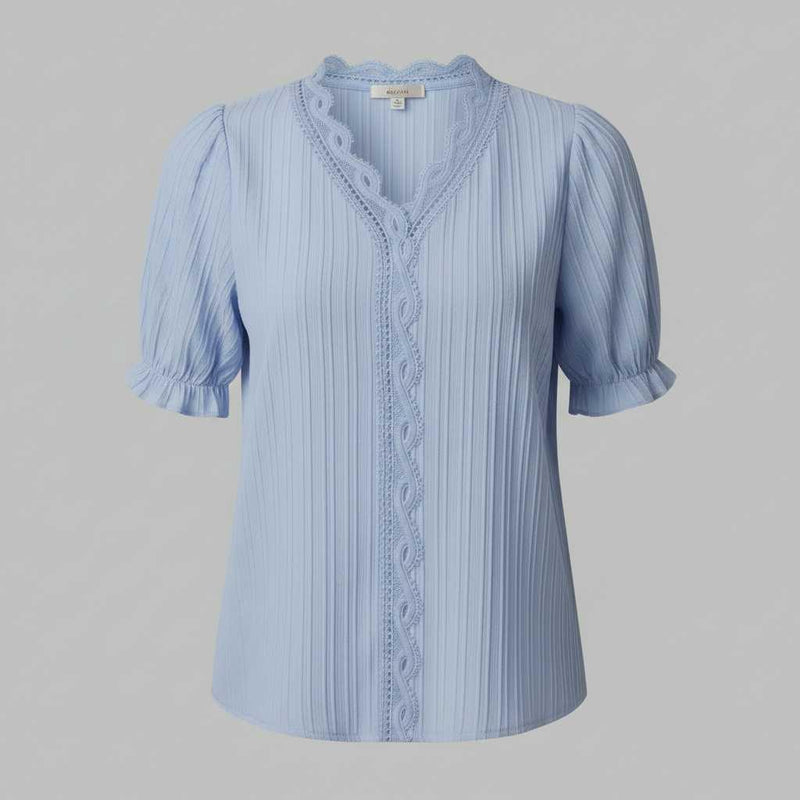 Camicetta Elegante Azzurra Donna | Camicette Estive Fashion