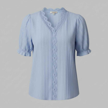 Camicetta Elegante Azzurra Donna | Camicette Estive Fashion