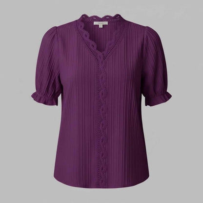 Camicetta Elegante Azzurra Donna | Camicette Estive Fashion